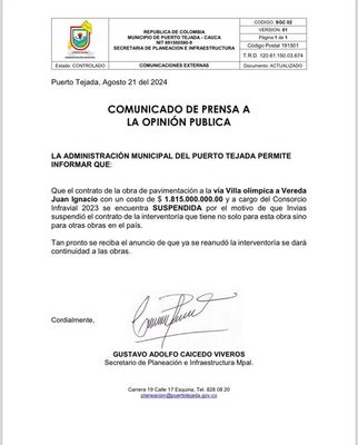 Comunicado Oficial!