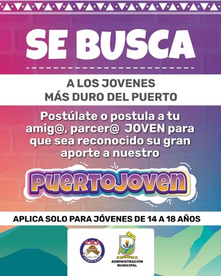 ¡ATENCIÓN, JÓVENES DEL PUERTO!